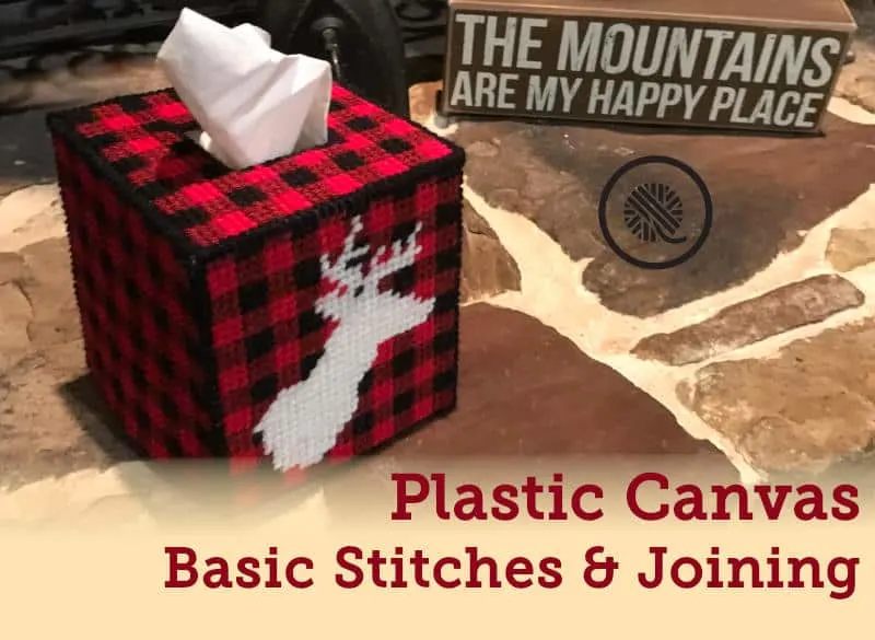 Plastic Canvas Basics: How to Start and End a Strand of Yarn 