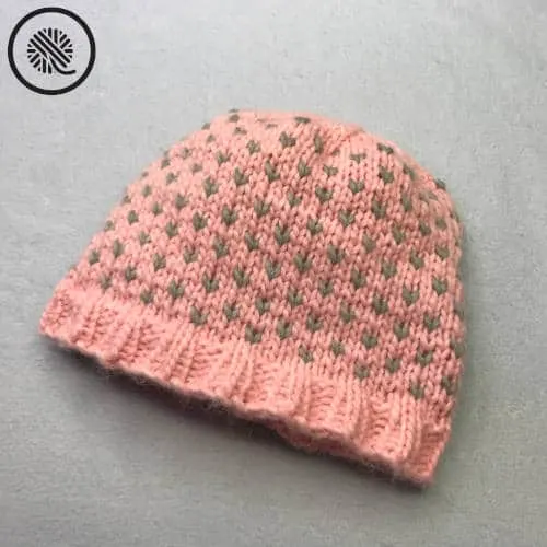 Loom Knit Fair Isle Hat Patterns. 6 PDF Loom Knitting Patterns