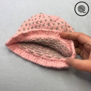 PDF: Loom Knit Family Fair Isle Hats - Image 4