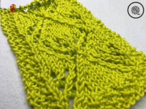 PDF: Needle Knit Quick Lace Scarf - Image 2