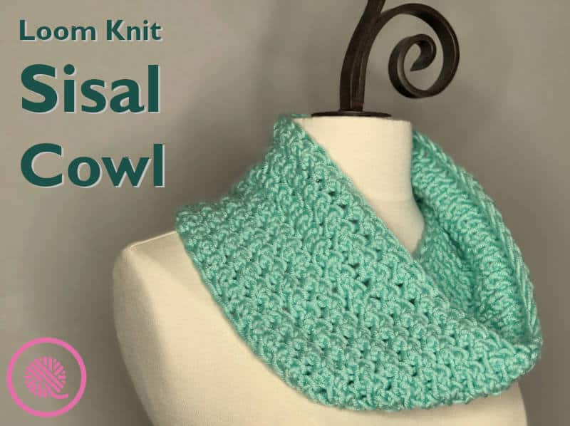 Loom Knit Sisal Cowl