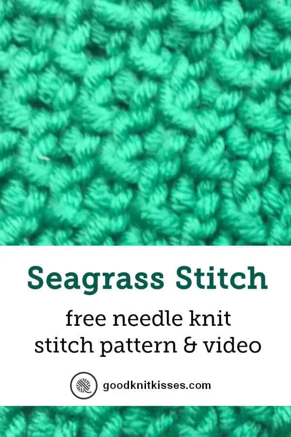 needle knit sisal and seagrass stitch seagrass pin image