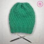 PDF: Needle Knit Seagrass Slouchy Beanie