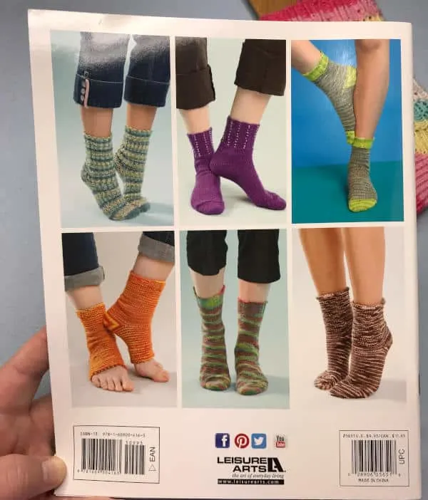 sock loom basics back cover