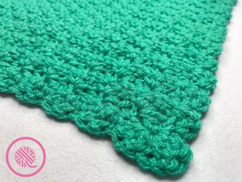 crochet marshmallow stitch blanket border