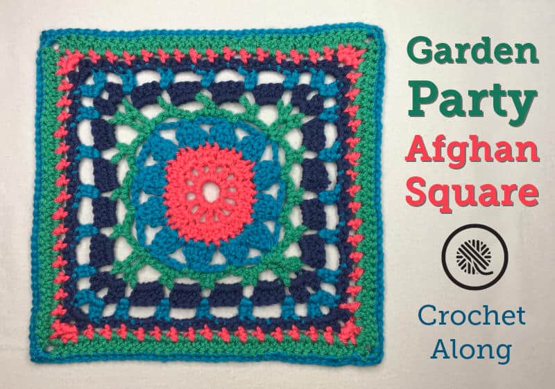 Don’t miss the party! Make my free Garden Party square today.