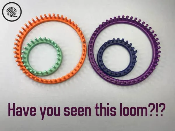 Knitting Loom Guide Purple Knifty Knitter and Equivalent loom comparison