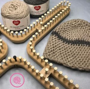 PDF: Loom Knit Boyfriend Hat - Image 3