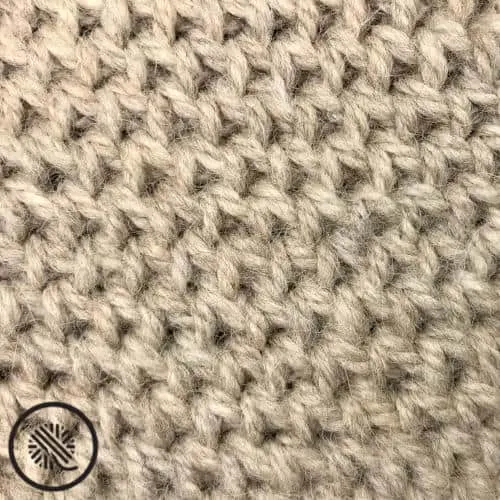 Diamond Lace Stitch close up