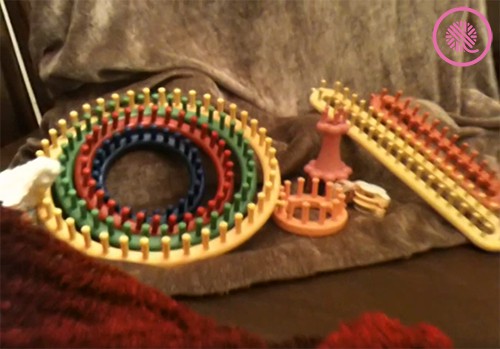 pic of looms from first YouTube video