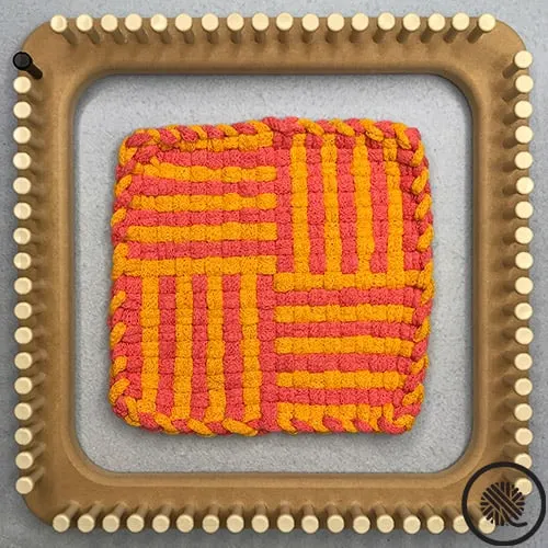 Pinstripe Woven Hot Pad Patterns