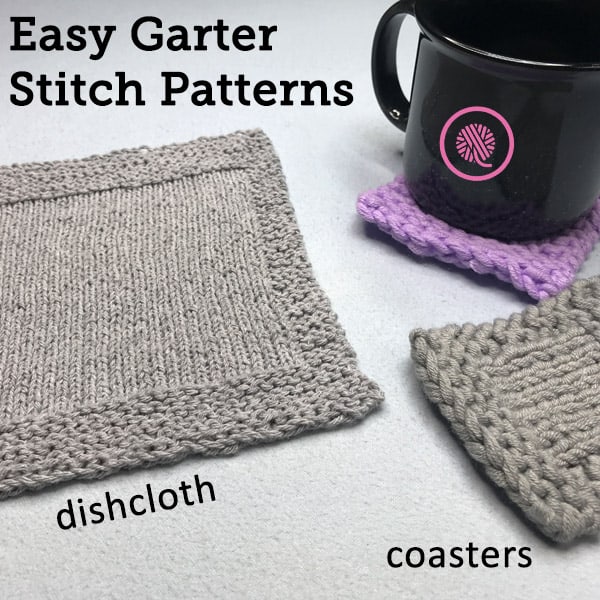 Easy Garter Stitch Patterns for Loom Knitters