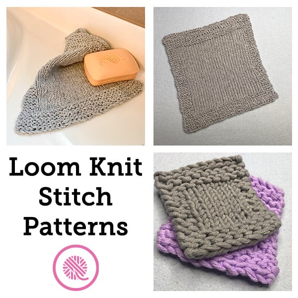 How to Loom Knit Easy Stitch Patterns