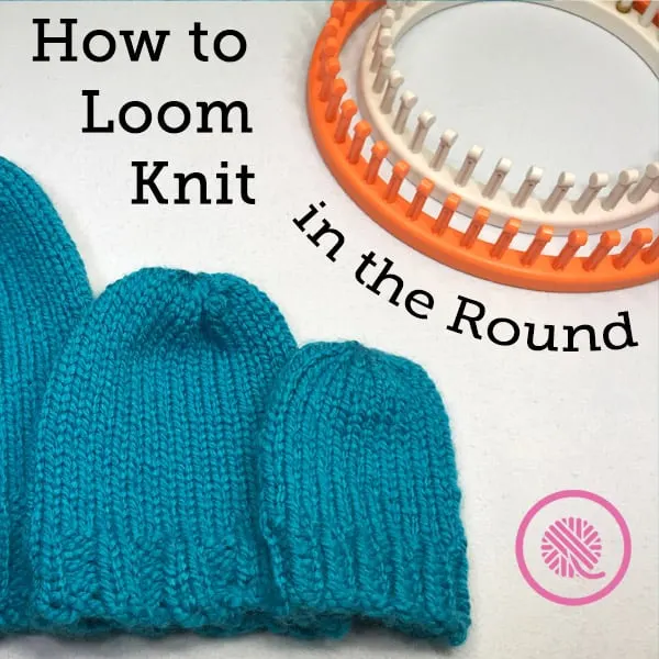 Round Plastic Loom Knitting Set  Round Loom Knitting Projects