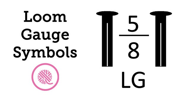 loom gauge symbols