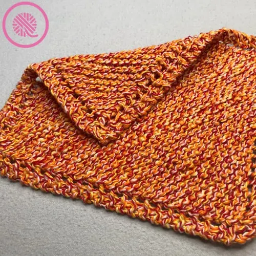knit Grandmas Favorite Dishcloth sample