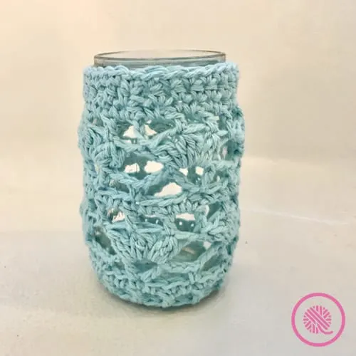 jar cozie closeup