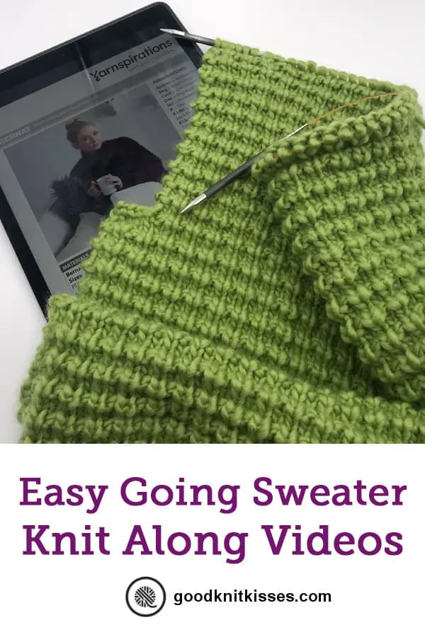 easy sweater knit along