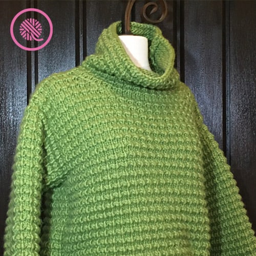 Yes! You CAN Make a Loom Knit Sweater! GoodKnit Kisses