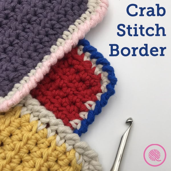 Bump Out the Border with the Crochet Crab Stitch