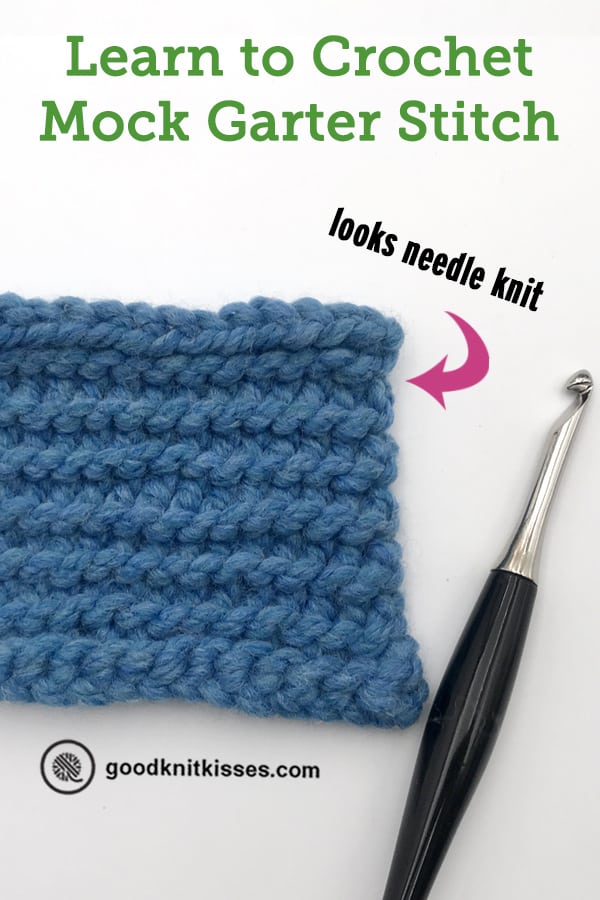 mock garter stitch pin image
