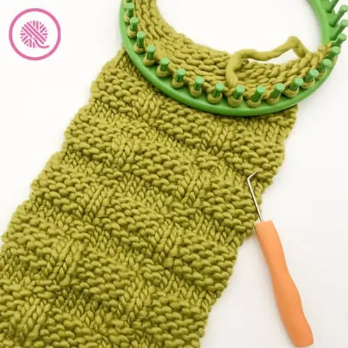 Loom Knit Water Bottle Cover Pattern Video and Info 