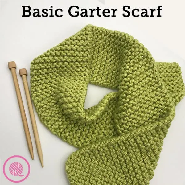 How to knit the striped garter stitch - Bloggen