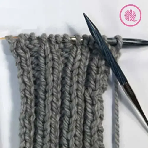 how to knit 2 x 2 ribbing