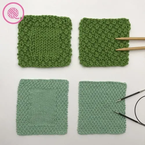 Simple Moss Stitch Dishcloth Free Crochet Pattern - OkieGirlBling