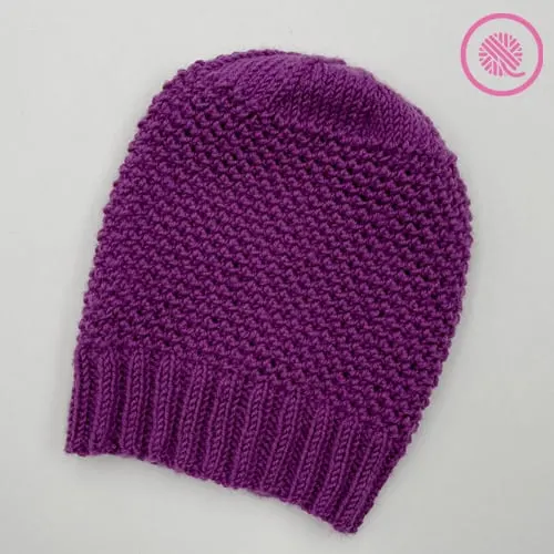 needle knit elizabeth hat