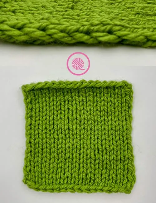 how to slip stitches - slip stitch edge with garter