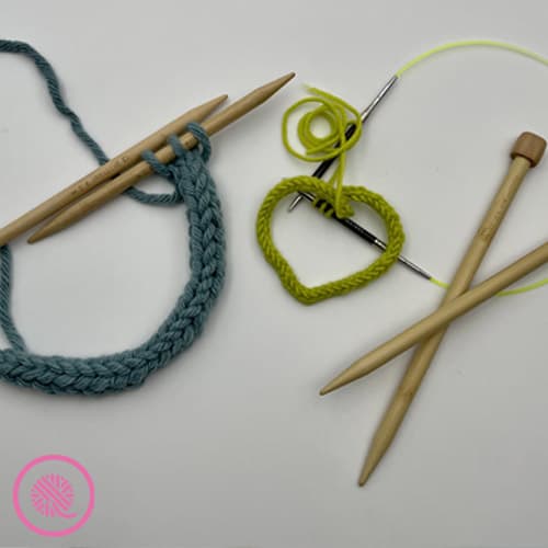3 easy ways to make i-cords needle knit
