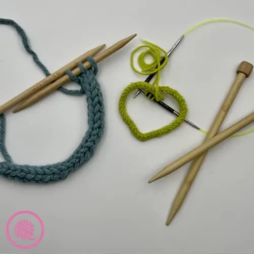 1 trick for easy knitting when knitting with fluffy yarn