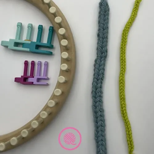 3 easy ways to make i-cords loom knit