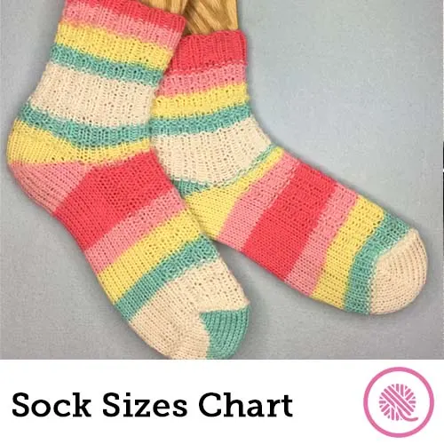 sock sizing charts