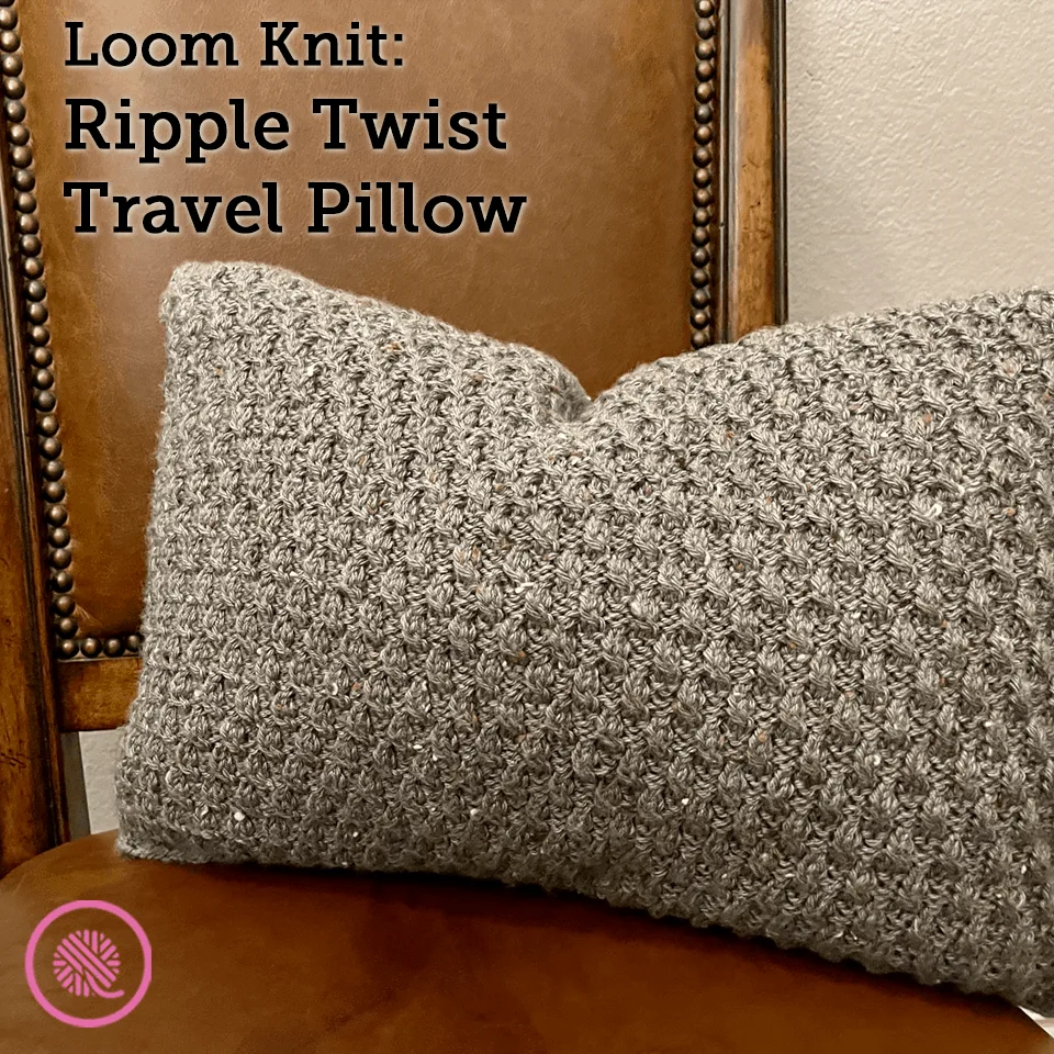 Chunky Throw Pillow Set - Free Pattern - Knifty Knittings