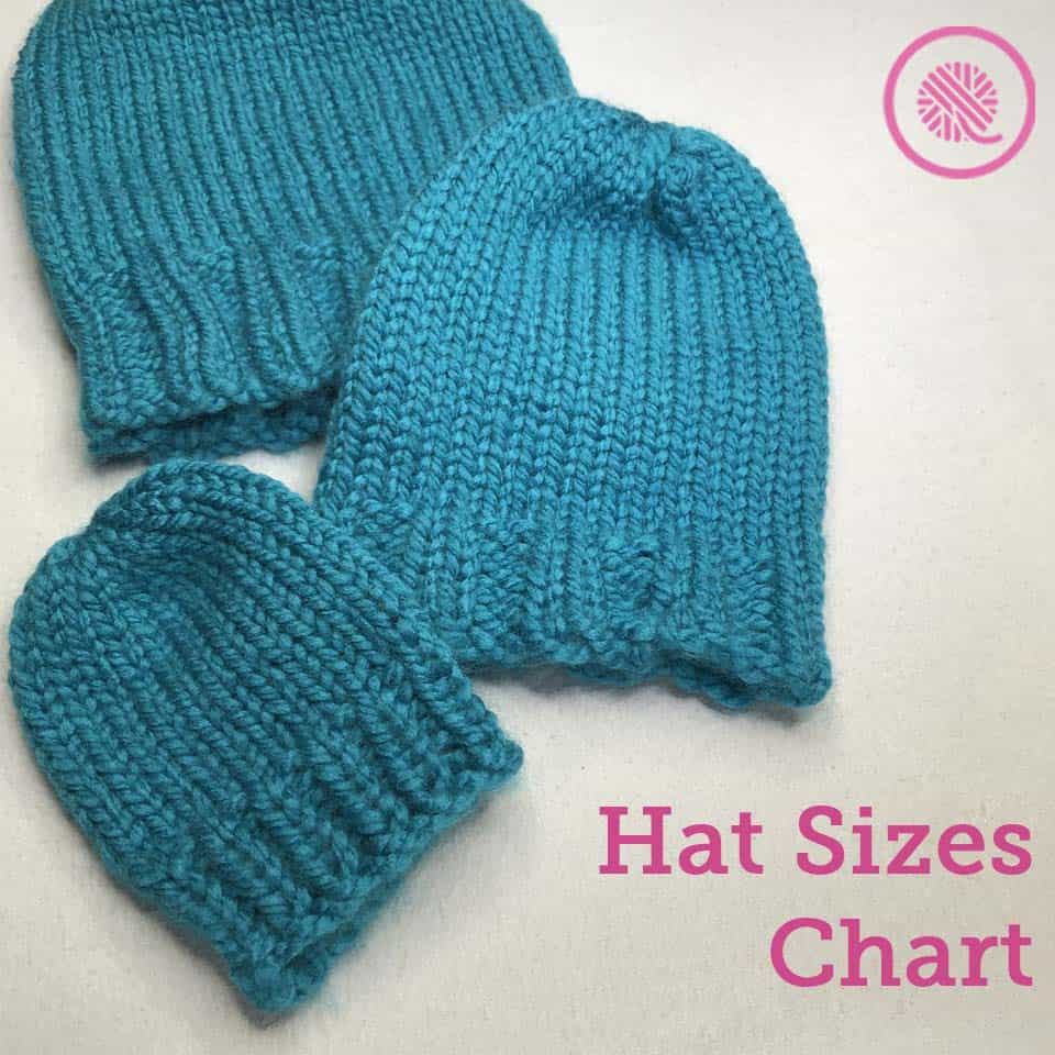 Hat Sizes Chart | 9 Common Sizes from Preemie to Adult