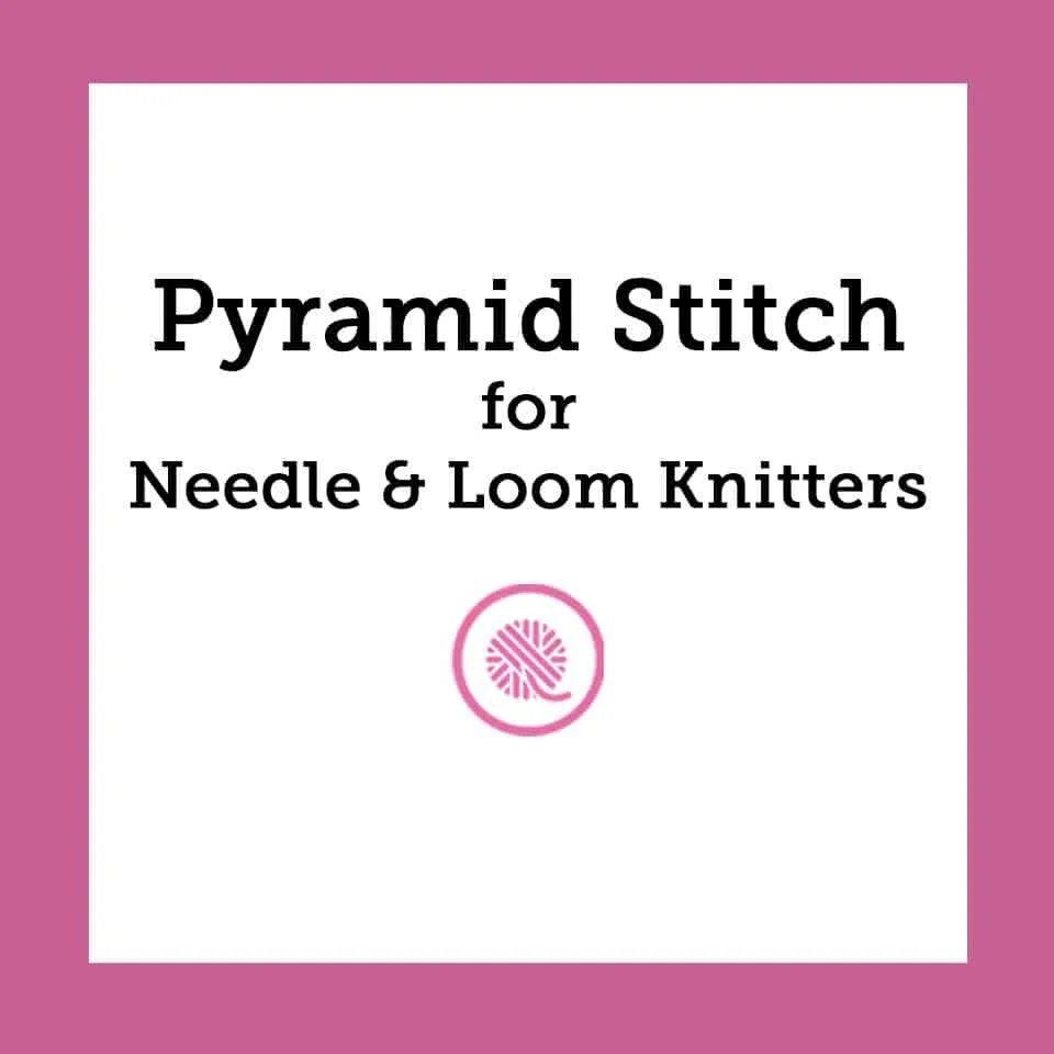 pyramid stitch pattern