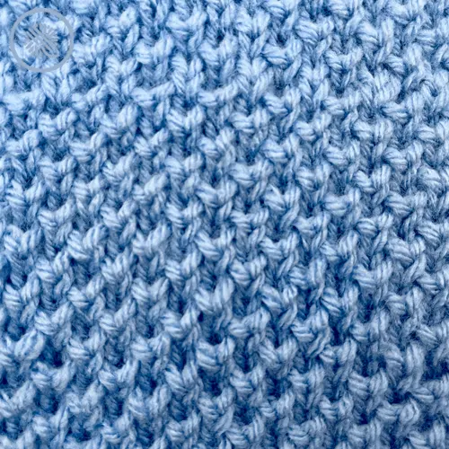 How to Needle Knit the Beehive Waffle Stitch Pattern - GoodKnit Kisses