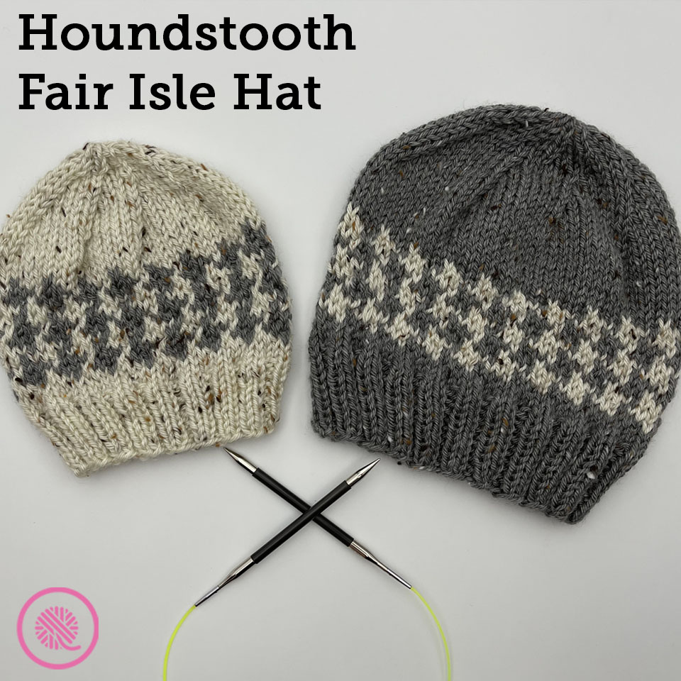 Loom Knit Fair Isle Hat Patterns. 6 PDF Loom Knitting Patterns