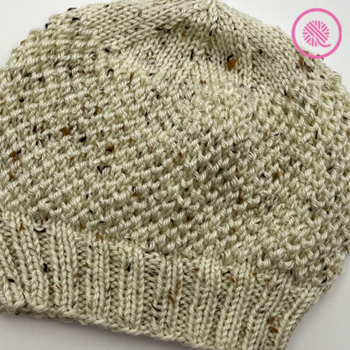 hat outside stitch pattern