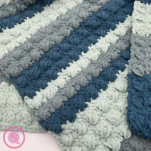 crossed cluster blanket