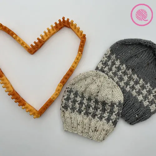 Easy Going Loom Knit Hat - GoodKnit Kisses