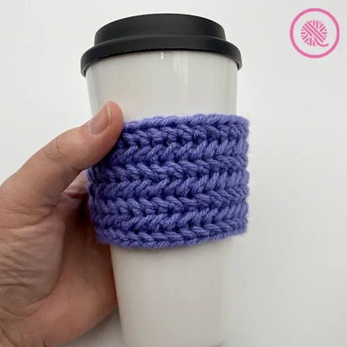 herringbone cozy mug hug