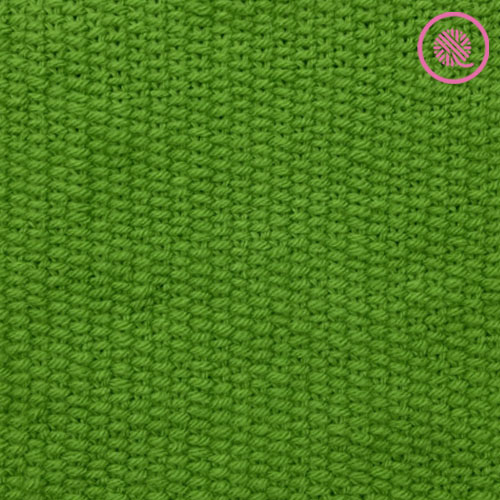 loom knit the linen stitch close up