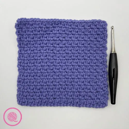 linen stitch square