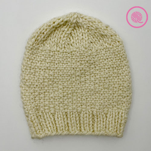 linen stitch hat