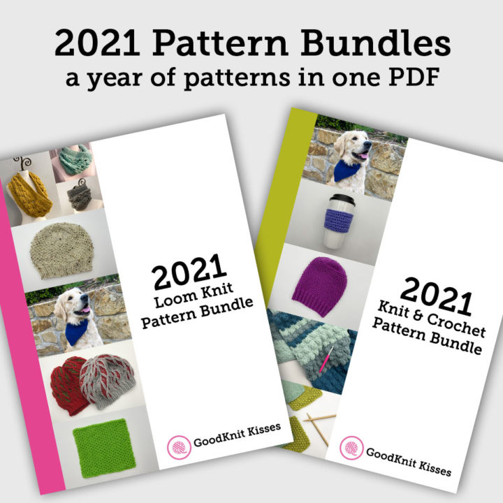 Announcing: 2021 GoodKnit Kisses Pattern Bundles