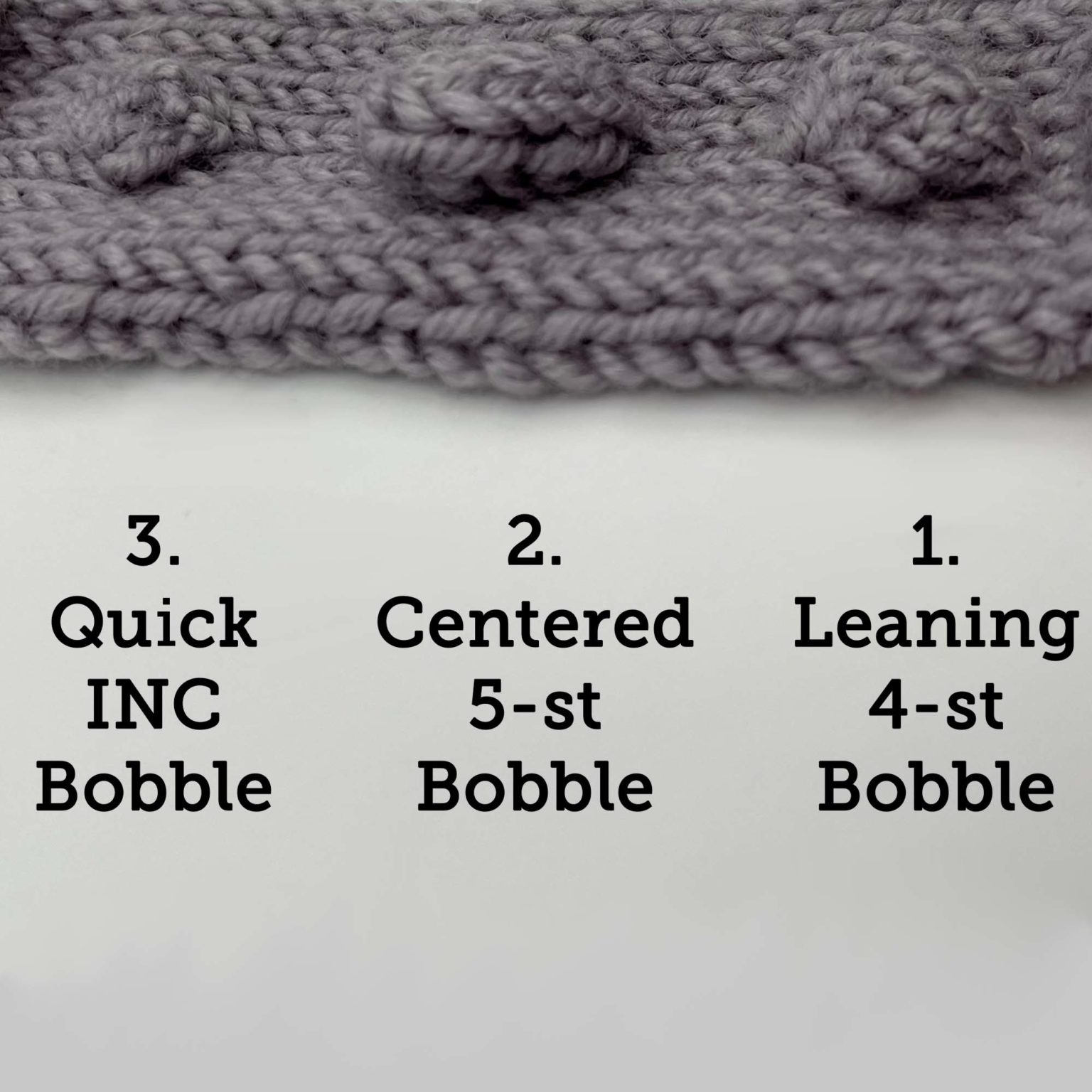 How to Knit Bobbles 3 Ways! - GoodKnit Kisses