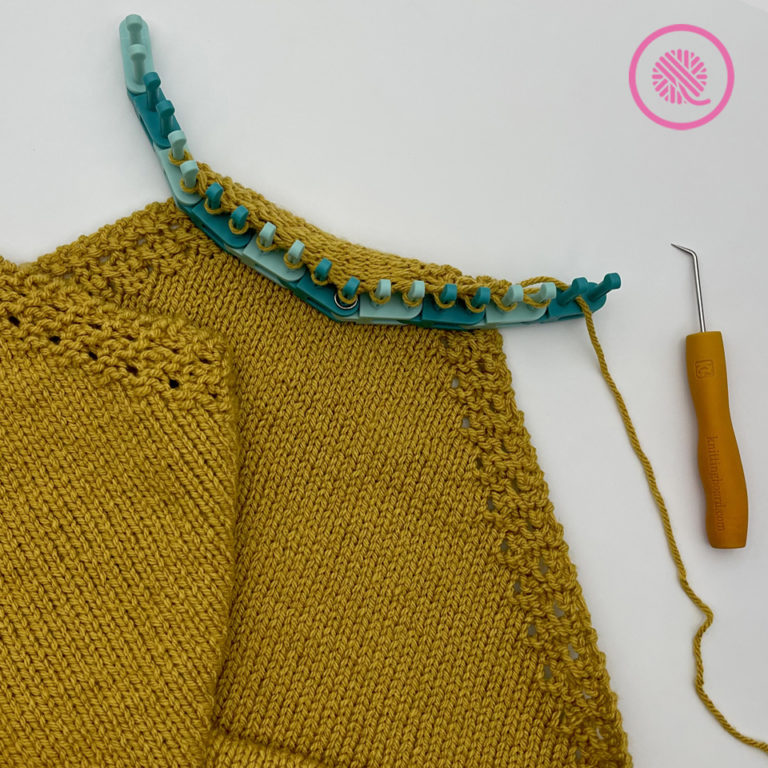 C2C Loom Knit Grandma's Eyelet Blanket: Free Pattern & Video - GoodKnit ...